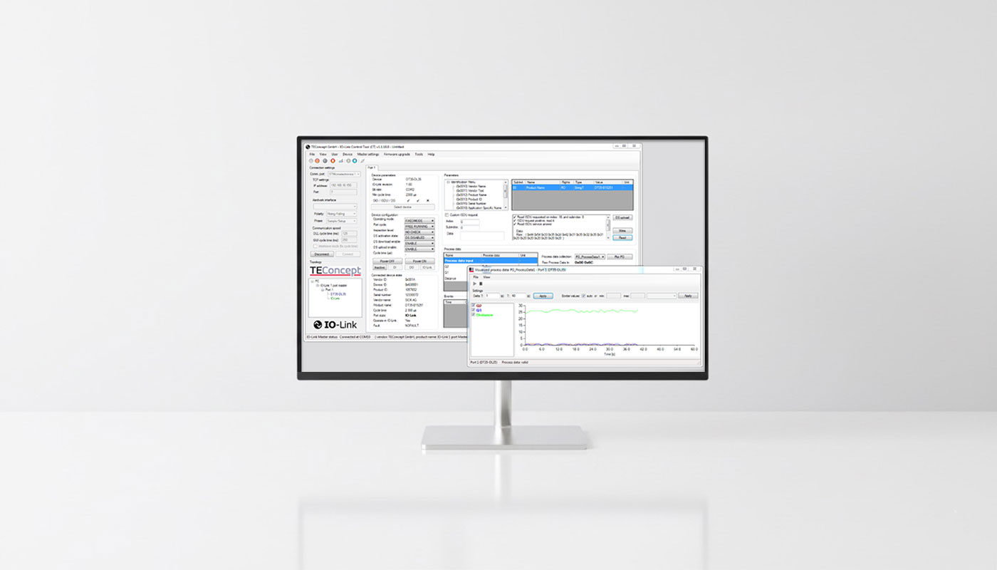 TEConcept IO-Link Control Tool Software