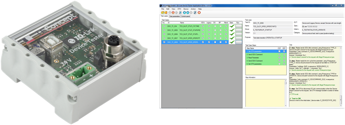 IO-Link Device Tester von TEConcept