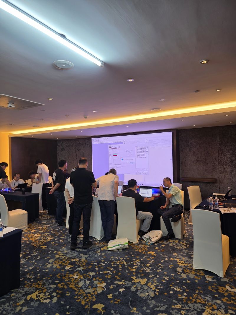 TEConcept bei der ersten IO-Link Interop 2026 in China im Anschluss an die PI-Konferenz